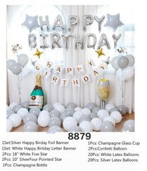 Birthday Decorations Party Supplies,Happy Birthday for Kids Girl and Adult Party