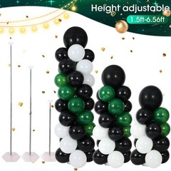 Balloon Column Stand with 101 Balloons, Balloon Column Kit Set of 2, Metal Ba…