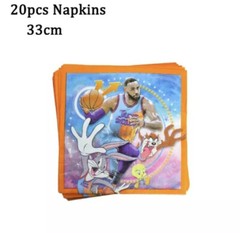 Space Jam Birthday Party set