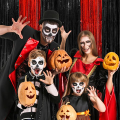 Black Red Fringe Curtain Party Streamers 2Pack 3.3 X 8.3 Ft Foil Fringe Backdrop