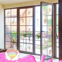 45 PCS 5.9×2.4 Inch Ice Cream Party Decoration Cutouts Bulletin Board Decor