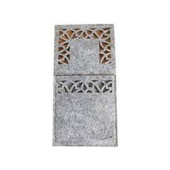 4 Pcs Rectangle Tableware Covers for Christmas New Year Party Home Decorations