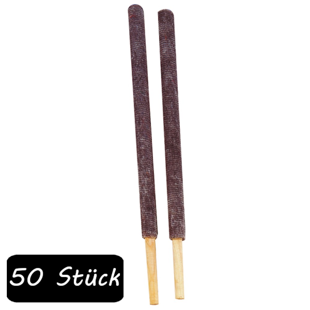 Amscan 5201 Wax Torch Windproof With Drip Protection Party Decoration 50-Pack