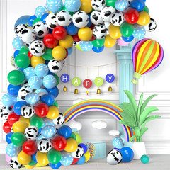 Toy Inspired Story Party Decorations, 68Pcs Red Green Yellow Blue Cloud Cartoon