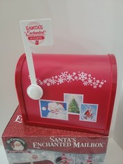 Mr Christmas Santa’s Enchanted Mailbox Christmas Decor Letters To Santa Display