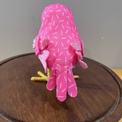 Target Spritz Featherly Friends Tulip Bird 2018 Spring Pink Easter Figurine Vtg