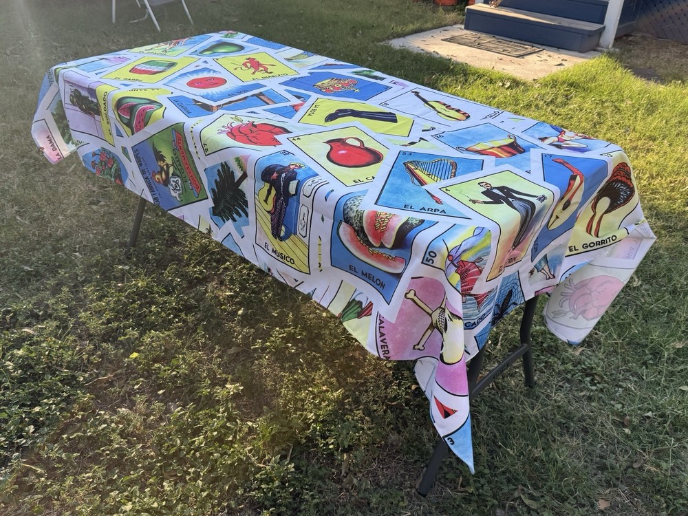 Tablecloth MANTEL LOTERIA MEXICANA