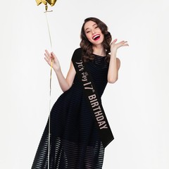It’s My 17th Birthday Sash,17 Years Old Sash,Rose Gold Glitter 17th Birthday …