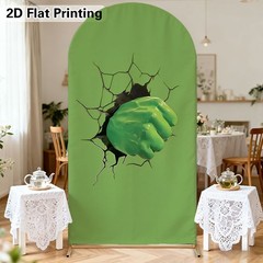 Superhero Avengers Arch Backdrop Cover Boys Birthday Party Background Props