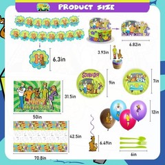 Dog Birthday Party Decorations Supplies, Including Birthday Banner, Tableclot…