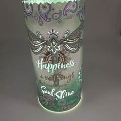 Happiness- Dragonfly Lantern LED Lisa Pollock. Beautiful design NEW.
