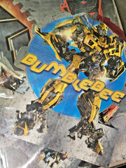 Transformers 3 Table Centerpieces + 20 Confetti Pieces Party Decor New 2011