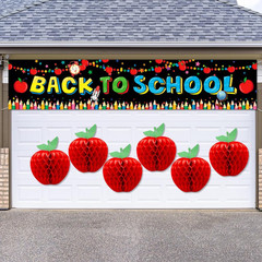 Back to School Decorations Backdrop Banner Backdrop Black Welcome First Day of S