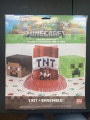 Minecraft Table Decor & Cupcake Toppers
