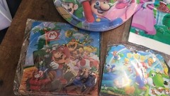 Super Mario Brothers Birthday Party Supplies With Invites Tablecloth Plates