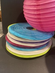 21 Colorful Paper Lanterns Multi-Color Chinese/Japanese Hanging round 12 Inches