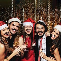 24 Pcs Self Adhesive Fake Mustaches Novelty Party Supplies for Masquerade