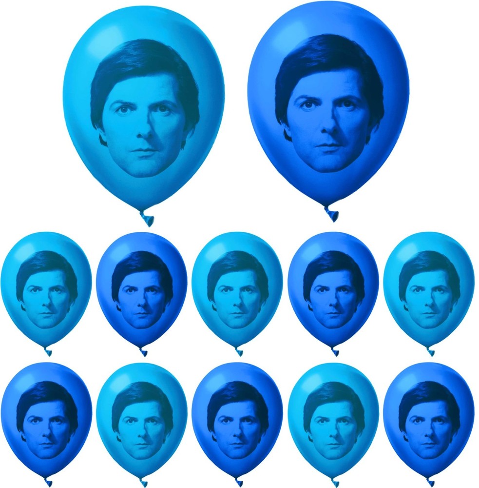 Severance Balloons for Birthday Party Decorations, 12 Pack Blue/Light B