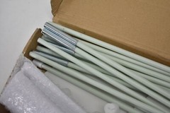 Tekxyz Balloon Arch Stand Kit Adjustable Frame White Kit 3m Wide x 2.2m High
