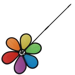 Flower Windmill Spinner Wind Home Garden Decorative Yard Patio Outdoor Ornaments