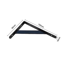 Heavily Built L Shaped Shelf Brackets Wall Mounted for Sturdy Shelf Support