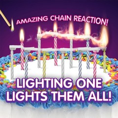 Quick Light Birthday Candles – Amazing Chain Reaction – Lighting One Candle L…