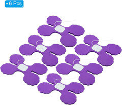9.8Ft Four-Leaf Garland, 6 Pack Tissue Paper Hanging Flower Garland Reusable Str