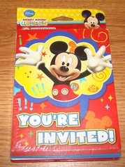 DesignWare Disney MICKEY MOUSE CLUBHOUSE – 56 Loot Bags, 16 Invitations