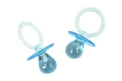 LARGE Acrylic PACIFIER Baby Shower Favor Choose Color & Package Amount