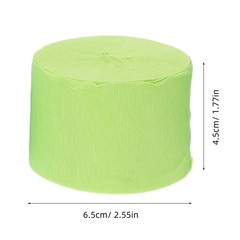 12Pcs Colorful Crepe Paper Streamers Rolls Durable Crafting Party Decorations