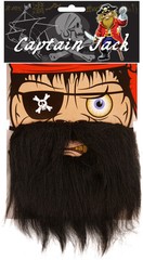 Pirate Black Beard – Fancy Dress Up Party Theme Costume Accessories