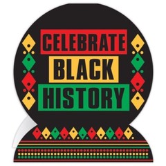 Beistle 3D Celebrate Black History Centerpiece 10in Party Decoration