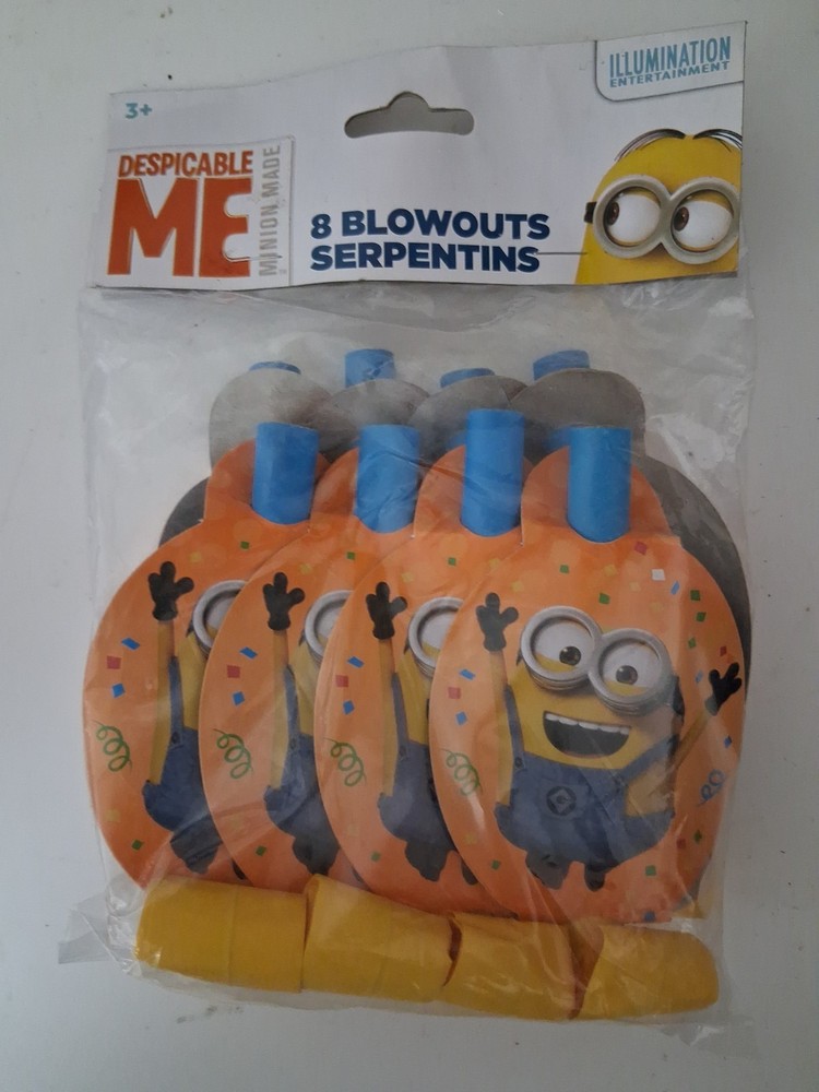 8 Blowouts Serpentines Despicable ME