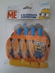 8 Blowouts Serpentines Despicable ME