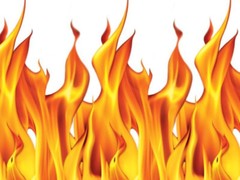 6 Flame Backdrop Fire Bulk Party Supplies Wholesale Halloween Photo Booth 4’x30′