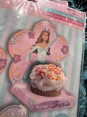 Barbie Hallmark Princess Cupcake Holders (6ct) Birthday Party Supplies