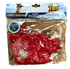 Disney Pixar Toy Story 4 (3-Pack; 12pc) Birthday Supply Kit Bandanas