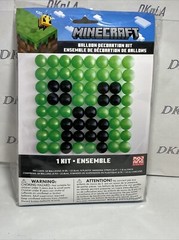 «Minecraft» Birthday Party Supplies, Napkins, Plates, Balloons, Tablecovrers and