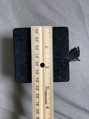 Black Graduation Cap Light Paper Weight Attached Tassel 2 3/4” Square