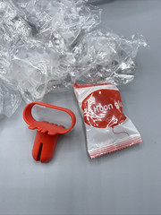 7 Sets Balloon Stand Kits, Clear Balloon Holder for Table