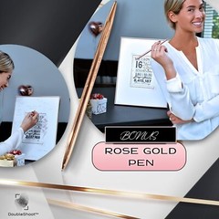 Rose Gold 40th Birthday Decorations for Womens – 40 Birthday Gifts For Her 12…