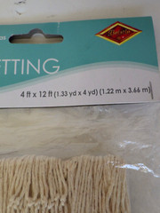 Vintage Fish Netting Decorator 48″ X 144″ Natural White Beach Nautical Décor