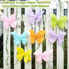 3D Hanging Butterfly Decorations, Colorful Butterfly Birthday Party Decorations,
