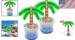 Tropical Palm Tree Cooler for Pool Parties