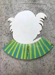 Vintage Clown Paper Party Hat – My Name – Unique Industries – RARE – Fast Ship!