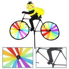 Plastic+Cloth for material Vibrant Colors 50x90cm Size Includes 1 Windmill