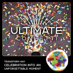 Biodegradable Confetti 1 lb Multicolor 2″ x 3/4″ Rectangular for Cannons