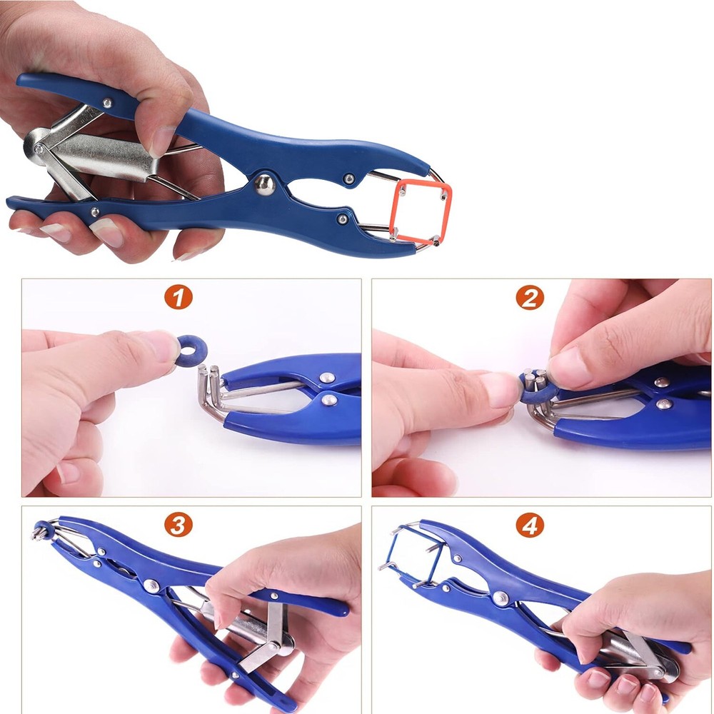 Balloon Expander Pliers Balloon Stuffing Tool Balloon Sequin Filling Plies Blue