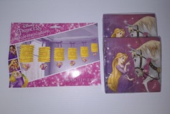 Disney Princess Lantern Garland 12 ft Rapunzel Tangled Paper Napkins Party Lot