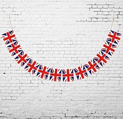 British Flag Fabric Union Jack Bunting Flag Pendant Flag for Festive Holiday …